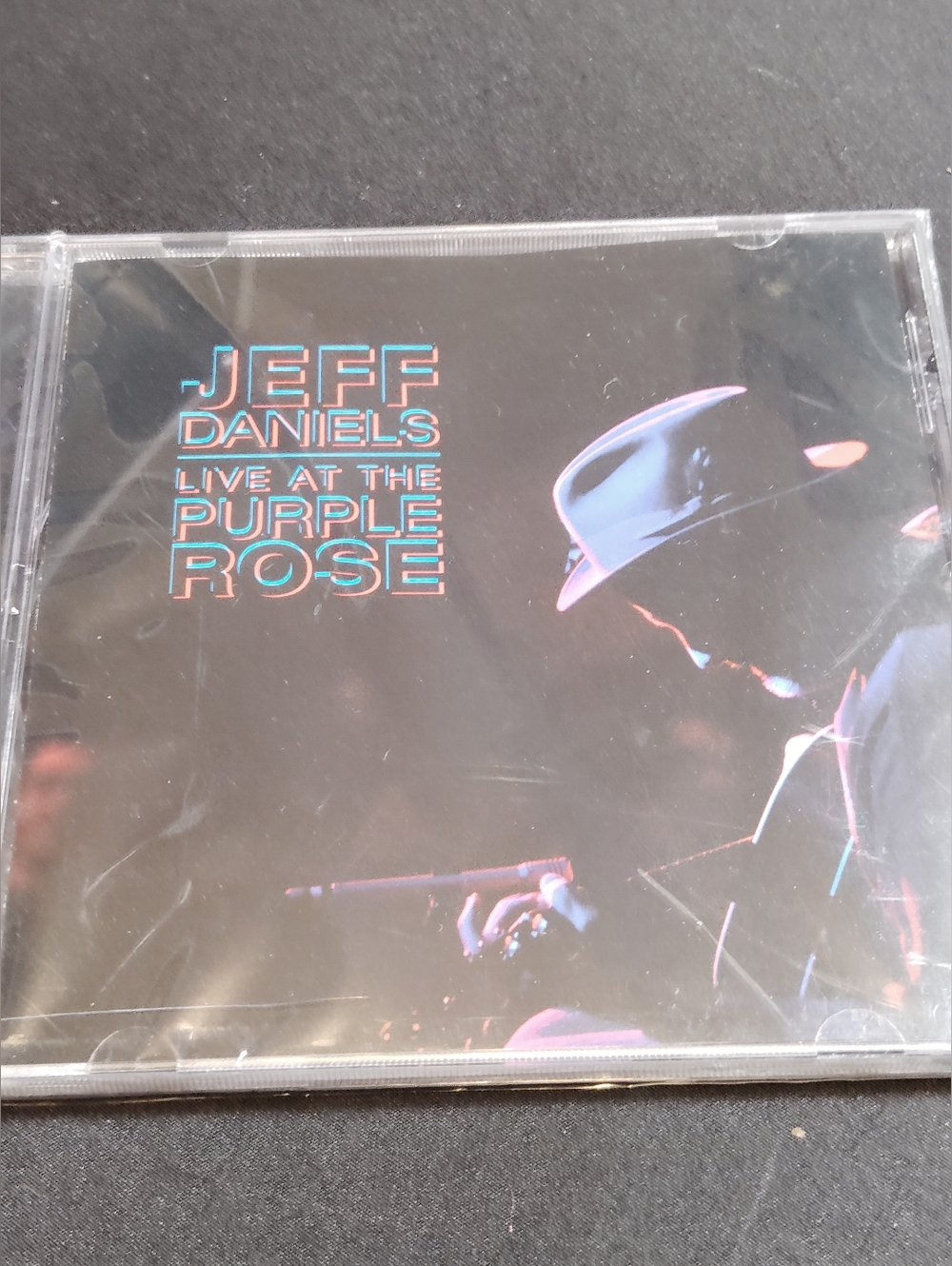 Jeff Daniels "Live at the Purple Rose" CD - Black & Purple Cover Sealed